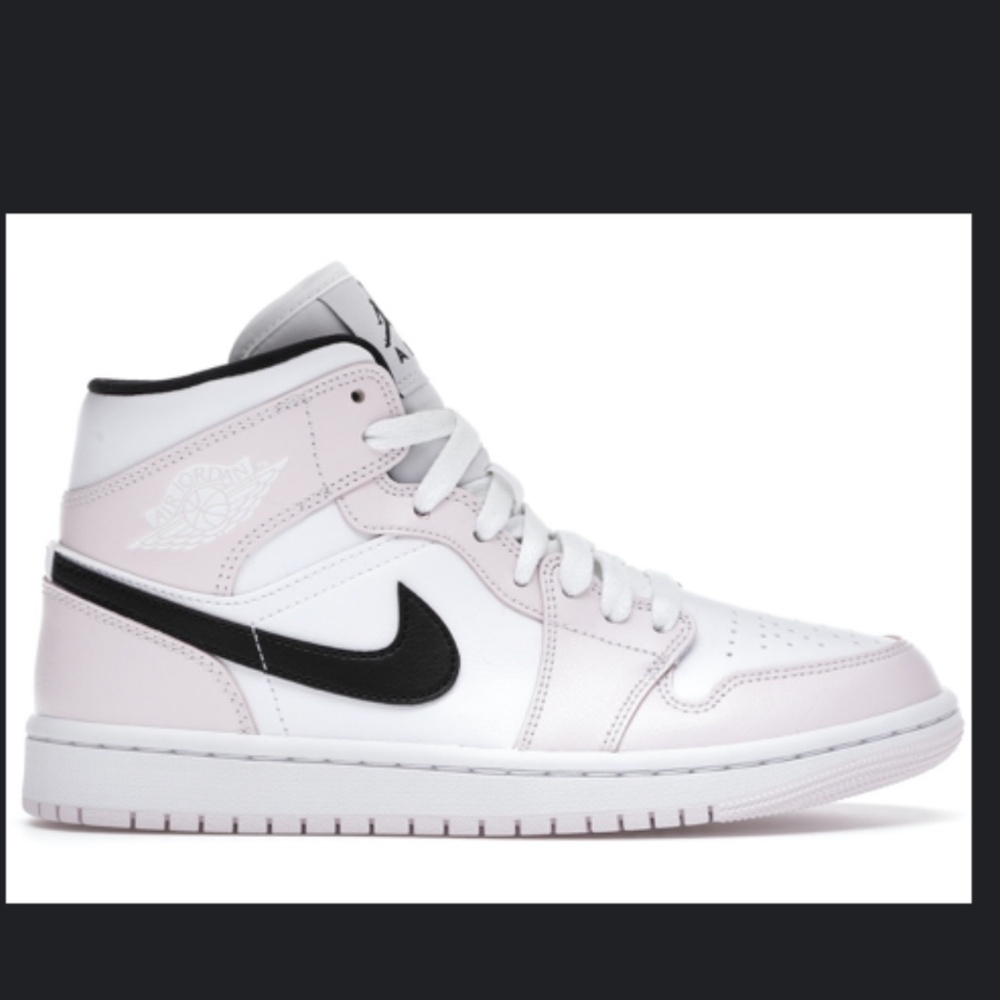 Jordan 1 mid barely rose